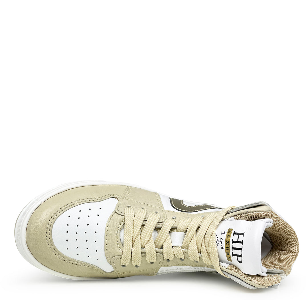 Sneaker white / beige