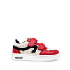 Sneaker velco rood