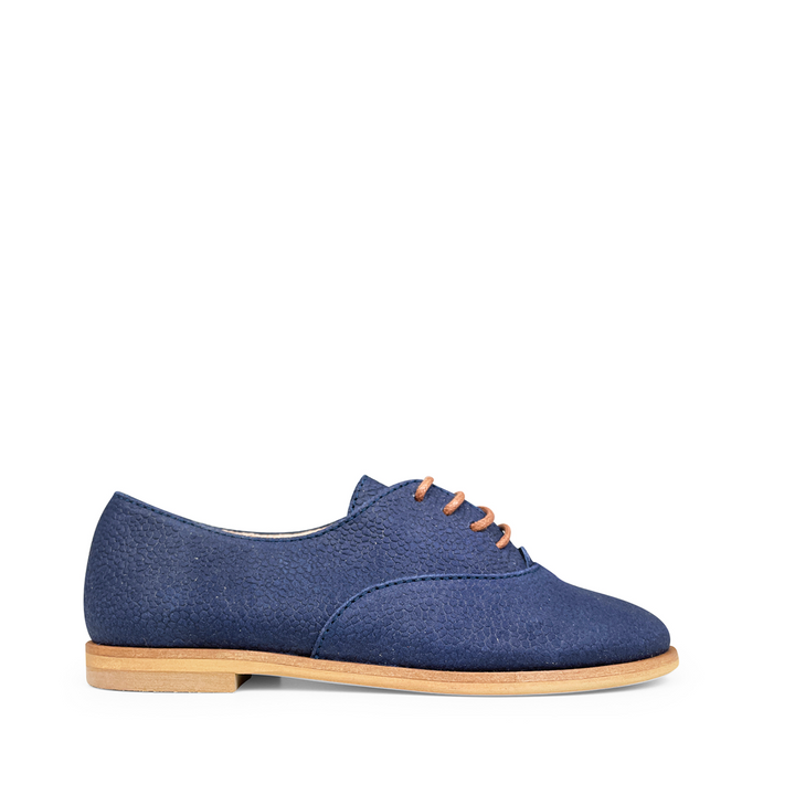 Lace-up shoe blue