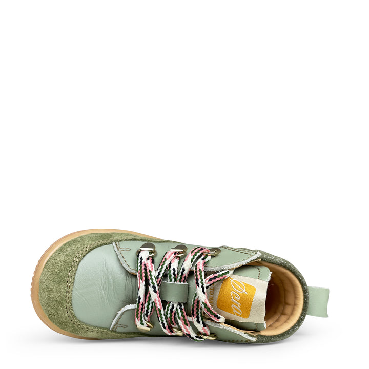 Sneaker groen / print