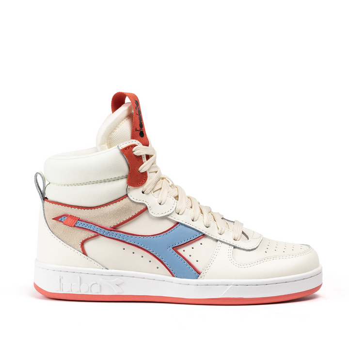 Sneaker white / blue / red