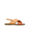 Sandal cognac / orange