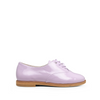 Lace-up shoe purple