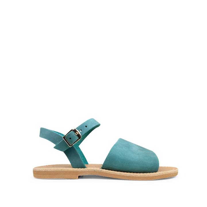 Apple blue sea green sandal