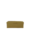 Khaki/groen lederen pennenzak