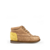 Lace-up shoe brown/ochre