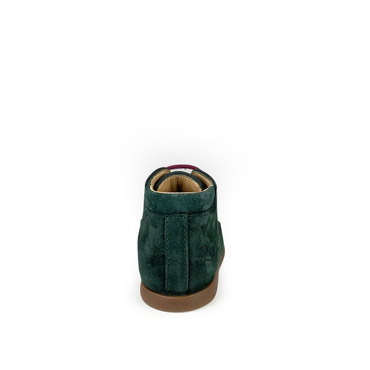 Ankle boots in dark green