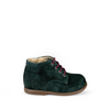 Ankle boots in dark green