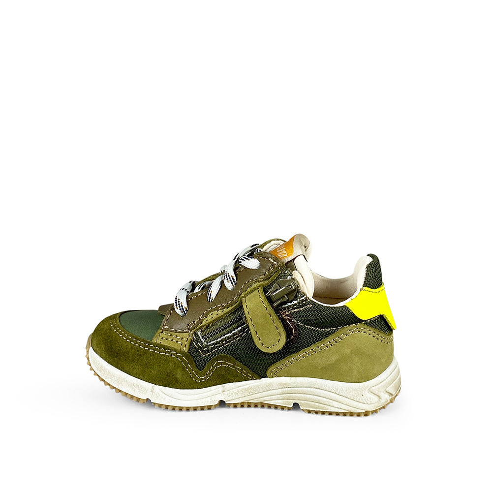 Sneaker groen / wit