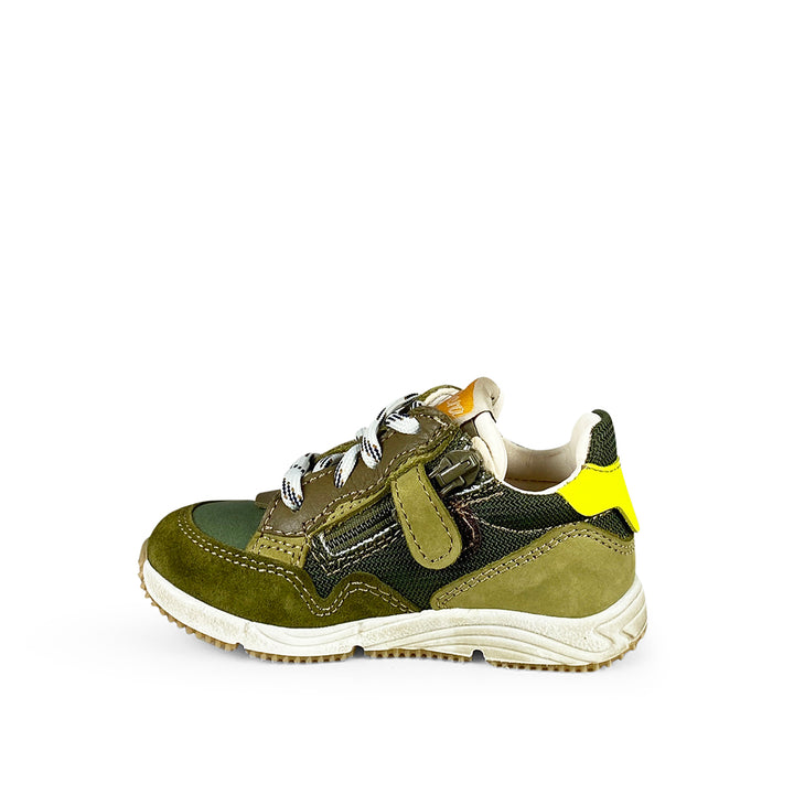 Sneaker groen / wit