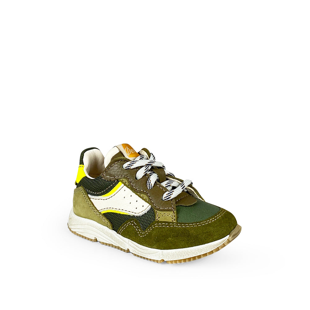 Sneaker groen / wit