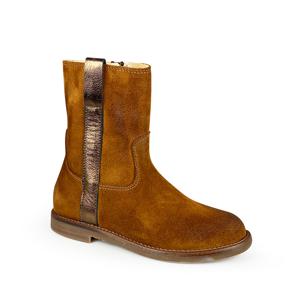 Boot brown/gold