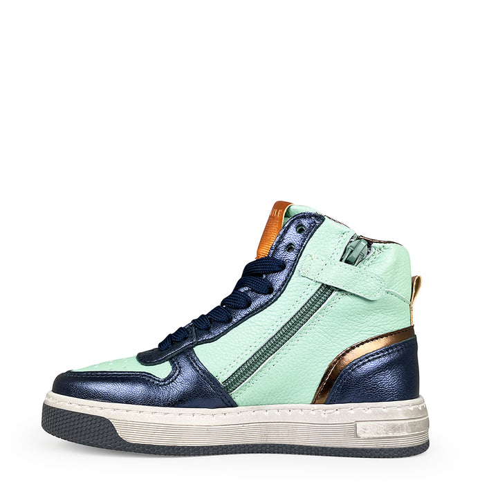 Sneaker blauw / groen