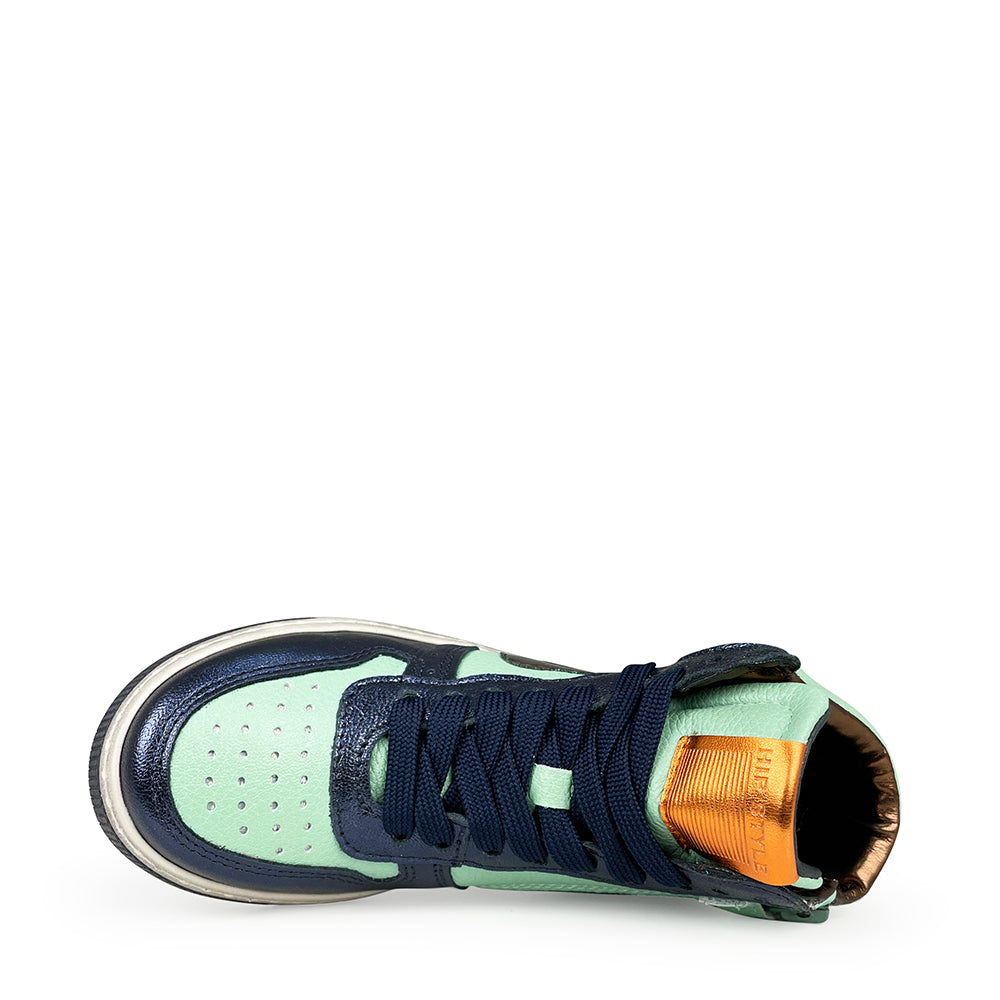 Sneaker blauw / groen