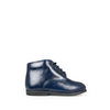 Lace-up shoe dark blue