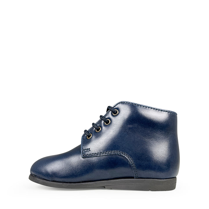 Lace-up shoe dark blue