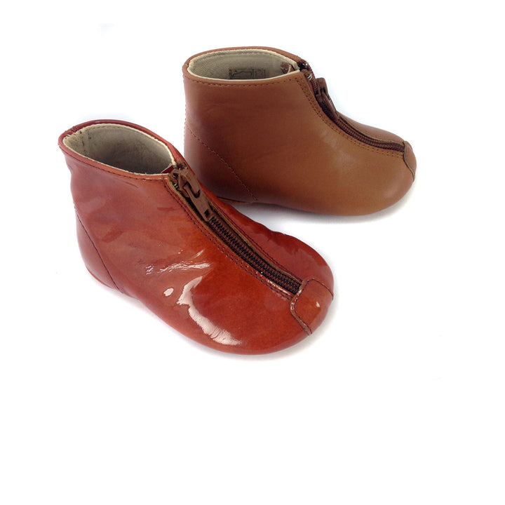 Baby slipper brown