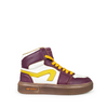 Sneaker burgundy / ochre