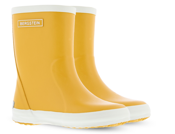 Rain boots ochre