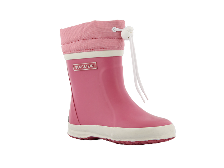 Rain boots pink / wool