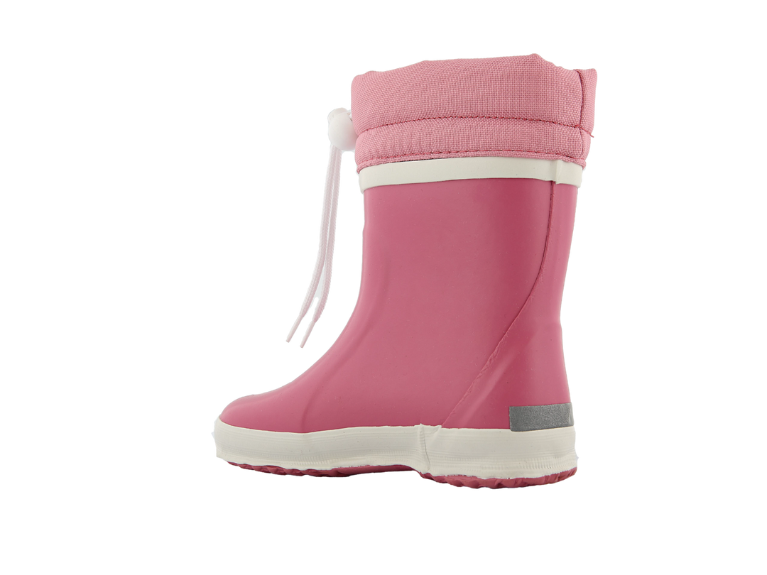 Rain boots pink / wool