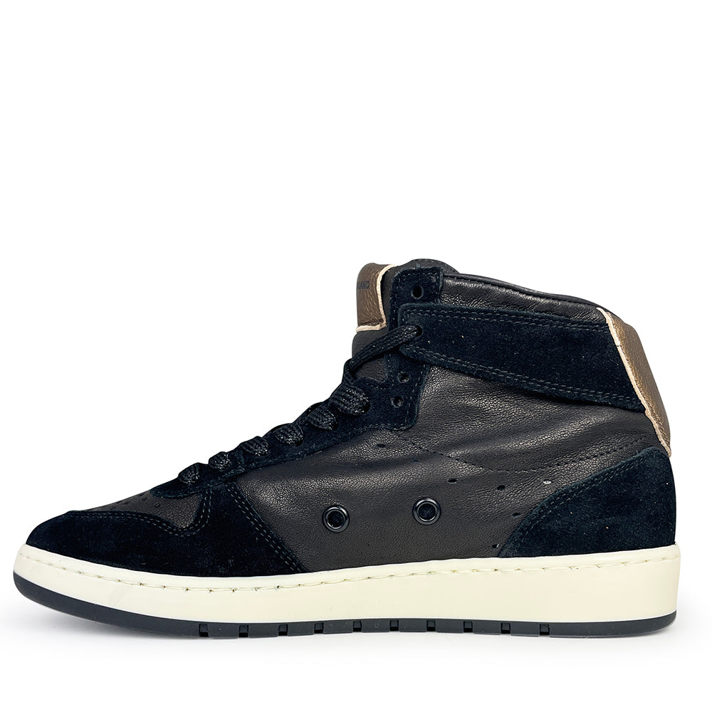 Sneaker black / bronze