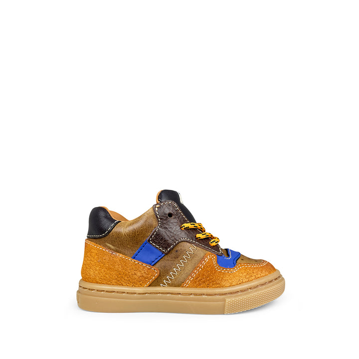 Bruin blauwe sneaker