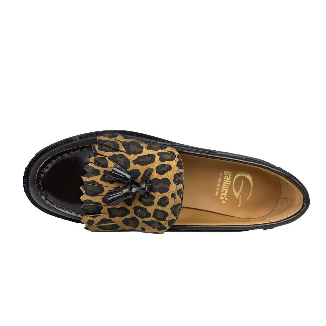 Loafer brown / leopard