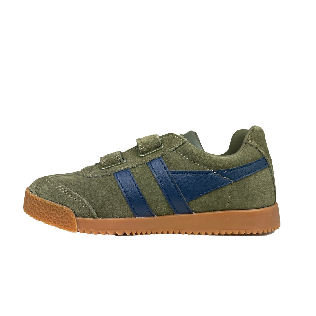 Sneaker kaki / blauw