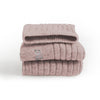 Mid-height stocking wool & cashmere - vieux rose