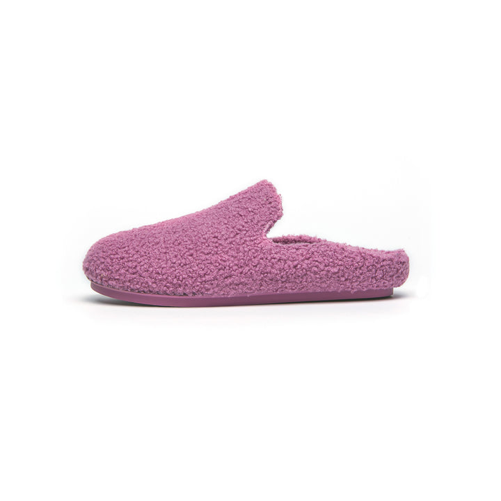 Slipper teddy pink