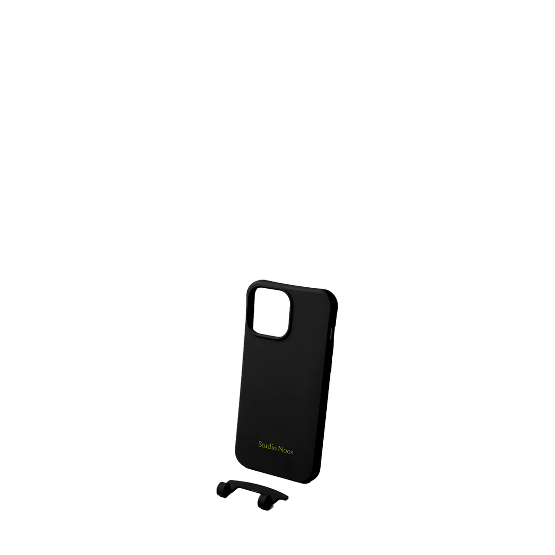 Black mobile phone covers