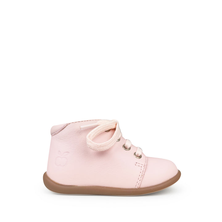 Stand up ankle boots pink