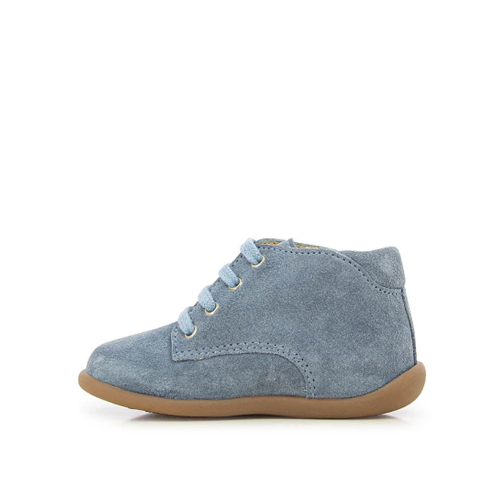 Stand up ankle boots denim