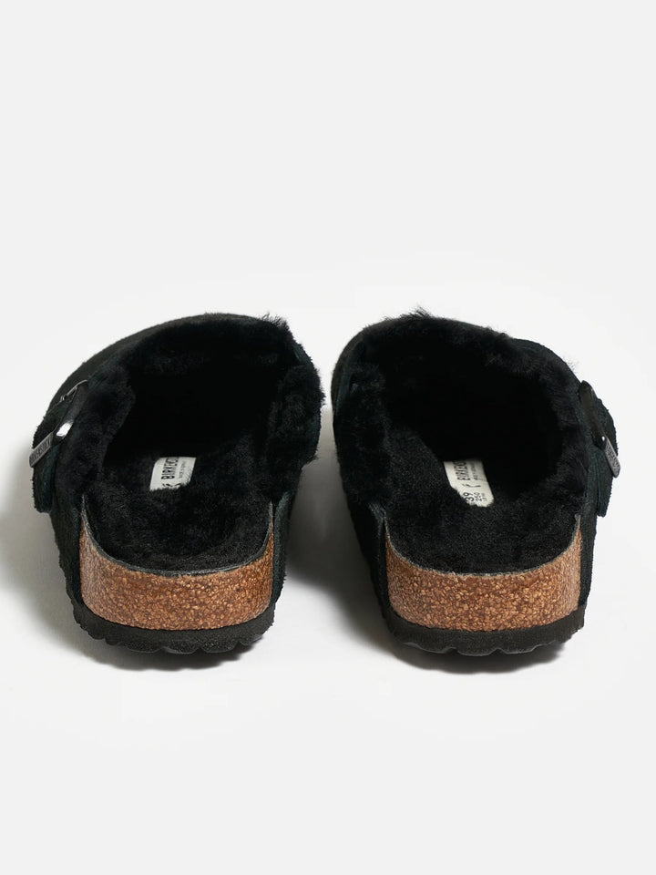 Slipper black / wool