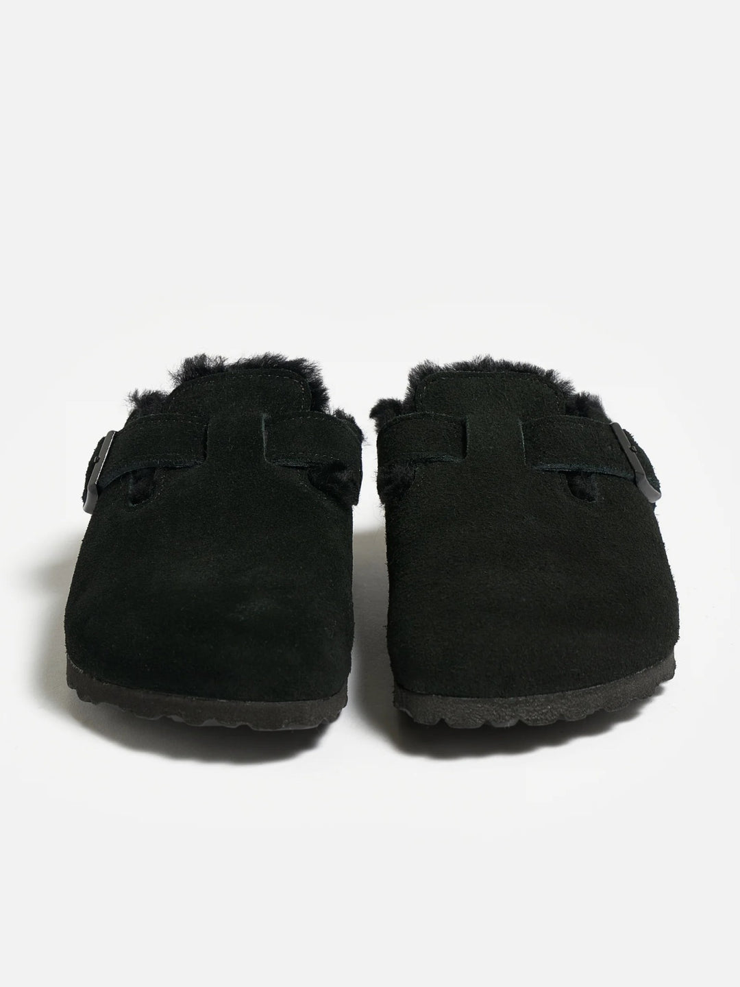 Slipper black / wool