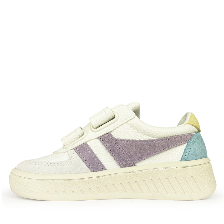 Multicolor sneaker met velcro