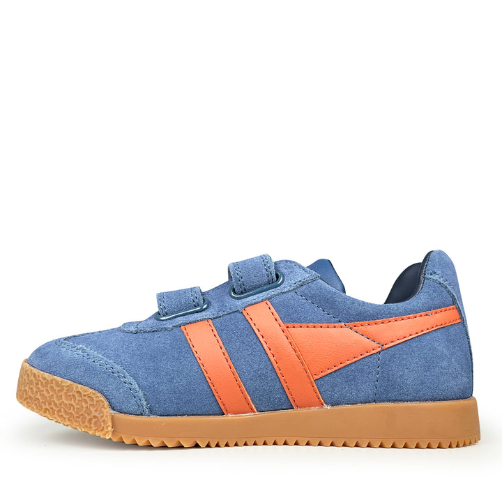 Sneaker blue / orange