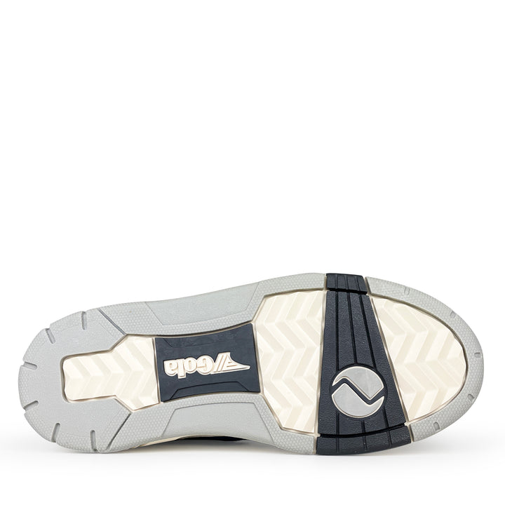 Challenge high sneaker blauw / wit