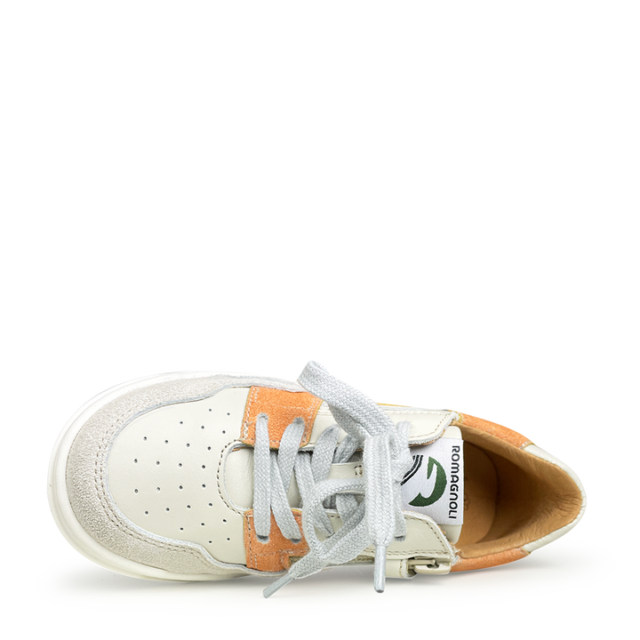 White orange sneaker