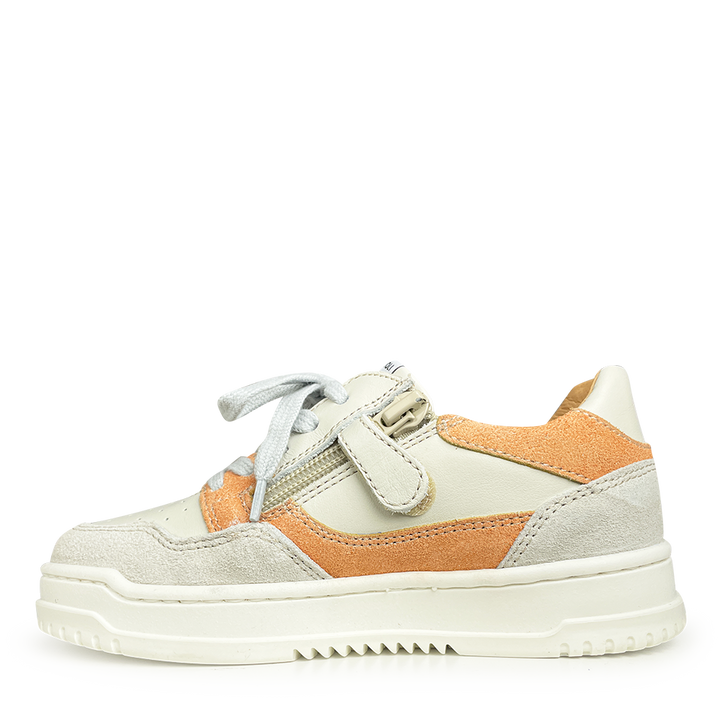 Wit oranje sneaker