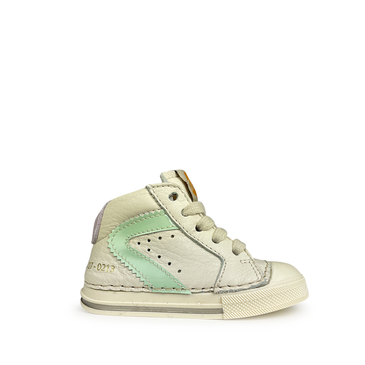 Sneaker white / aqua