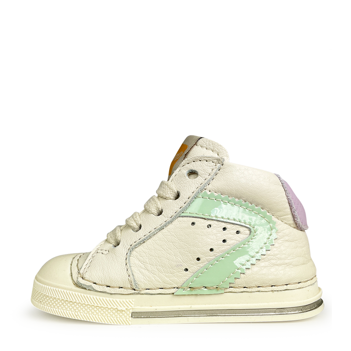 Sneaker white / aqua