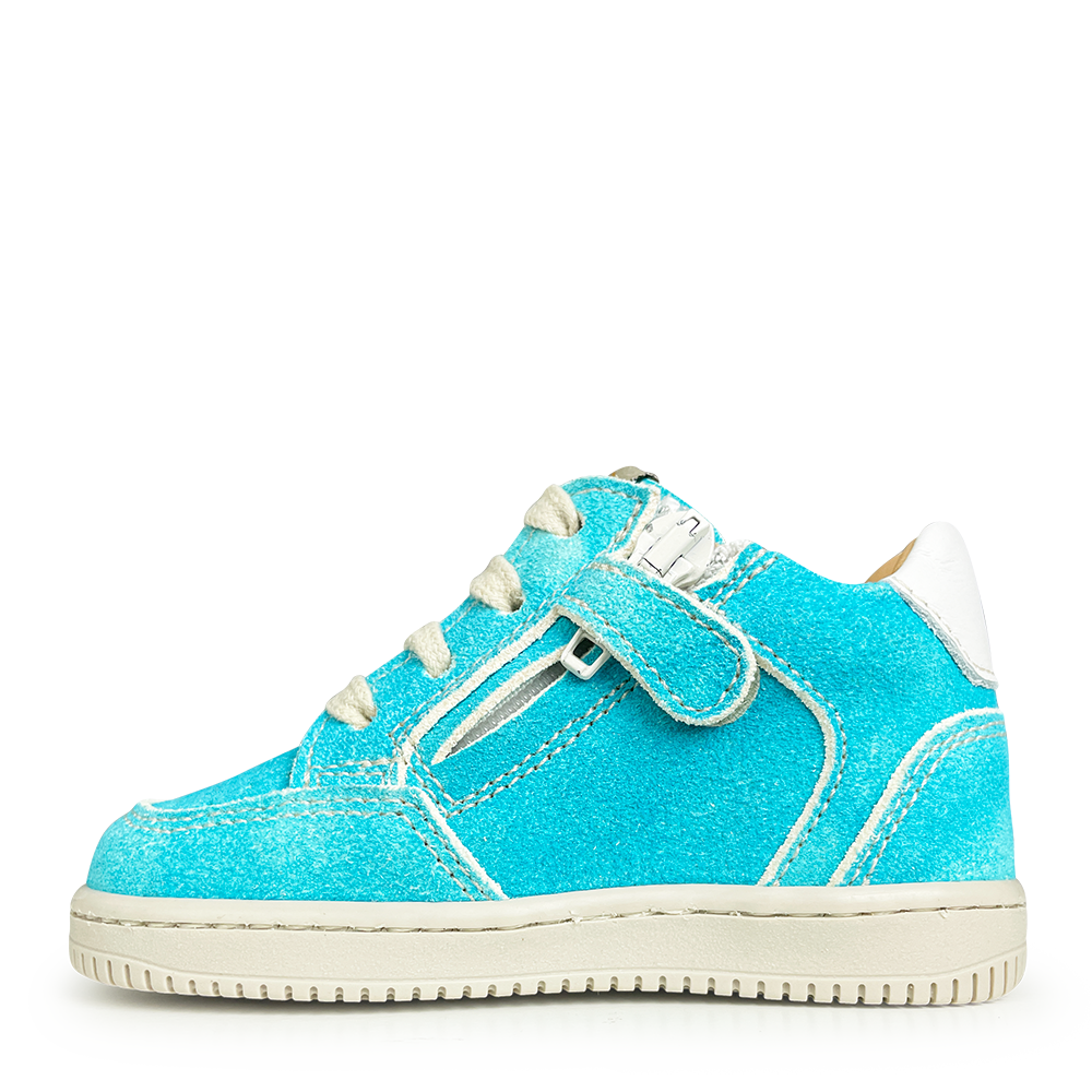 Sneaker blauw / wit