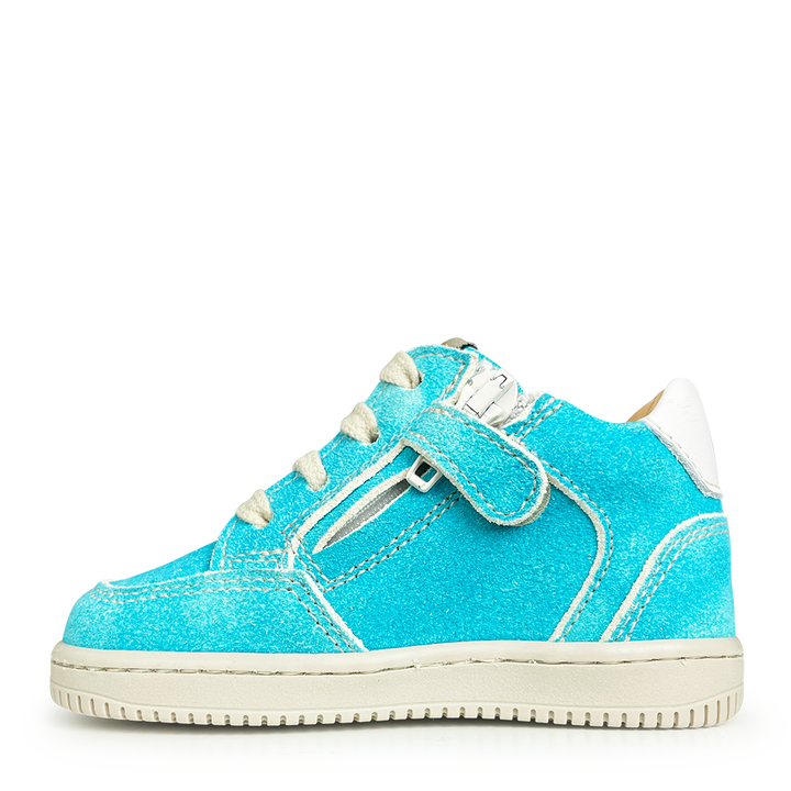 Sneaker blauw / wit