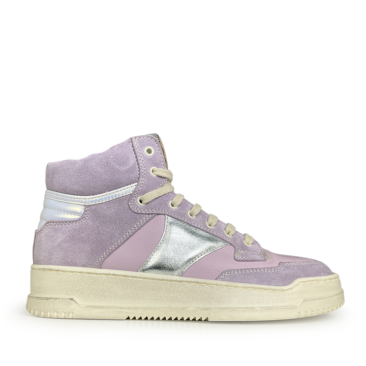 Sneaker lila / zilver