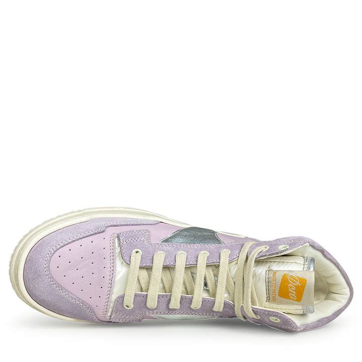 Sneaker lila / zilver