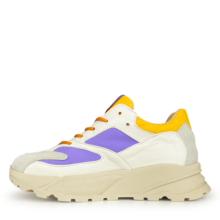 Sneaker white and purple