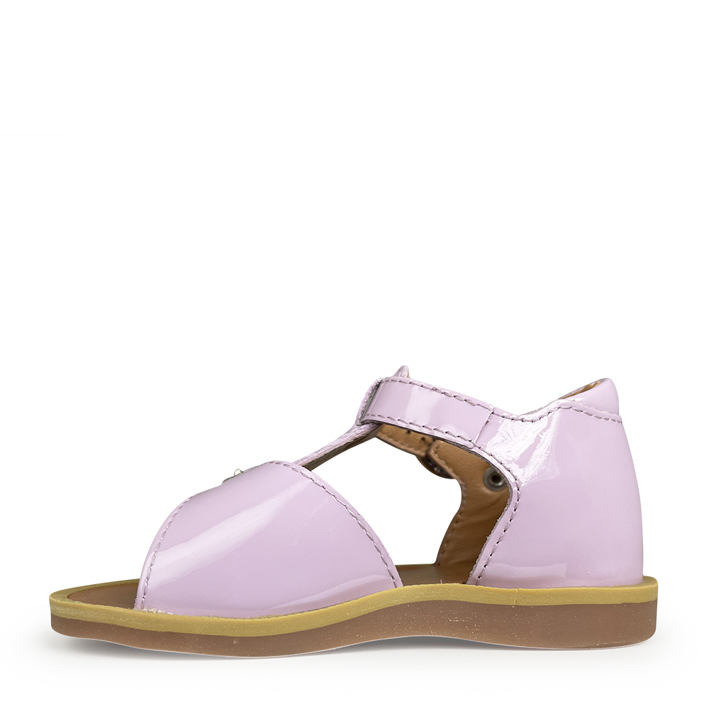 Sandal purple patent