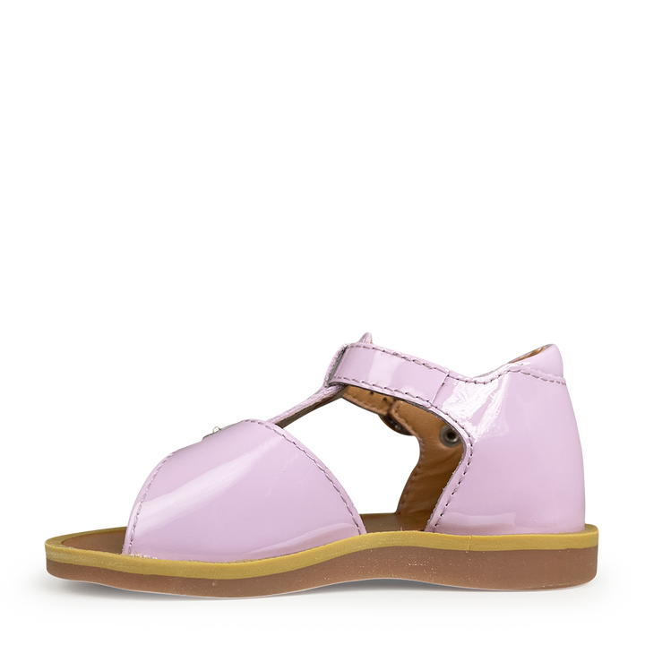 Sandal purple patent